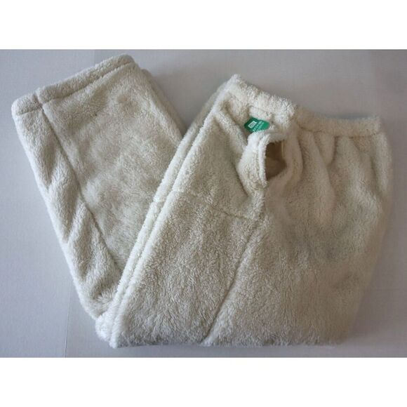 GAPBody 810227-00 Women's Sz XL Ivory Cozy Sherpa Chino Pants - Picture 13 of 13